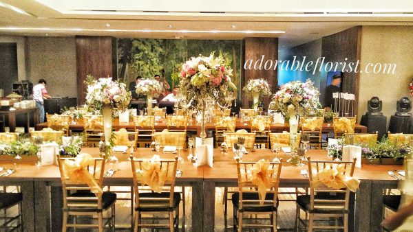 adorable florist bridal arrangement jakarta