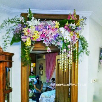 ADORABLE Florist Rangkaian Bunga Untuk Dekorasi Acara 