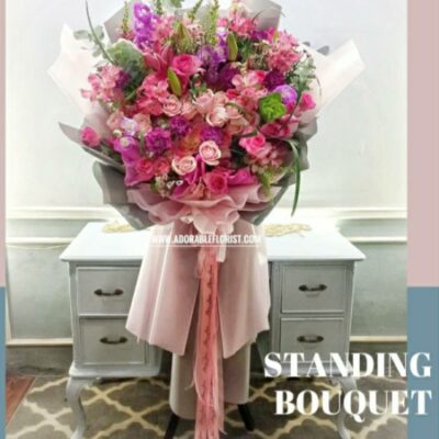 standing bouquet flower harga terbaik