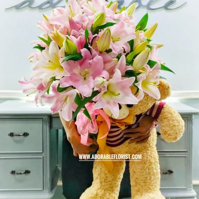 flower and bear 06